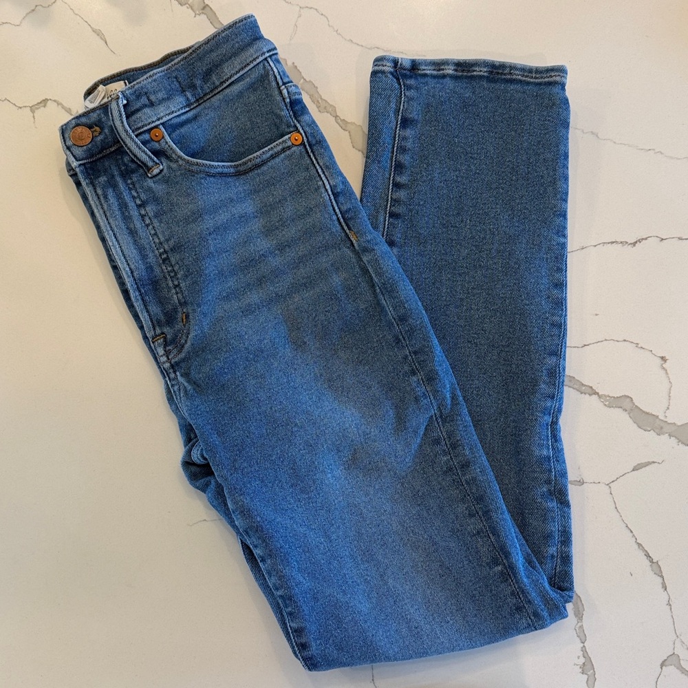 Madewell Women's Straight Leg Jeans - Blue